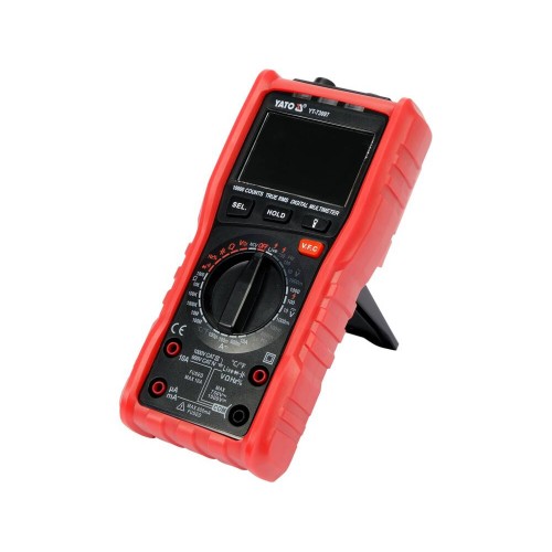 Мультиметр TRUE RMS Z электрических параметров YATO с LCD-цифровым диапазоном 9999 YT-73097