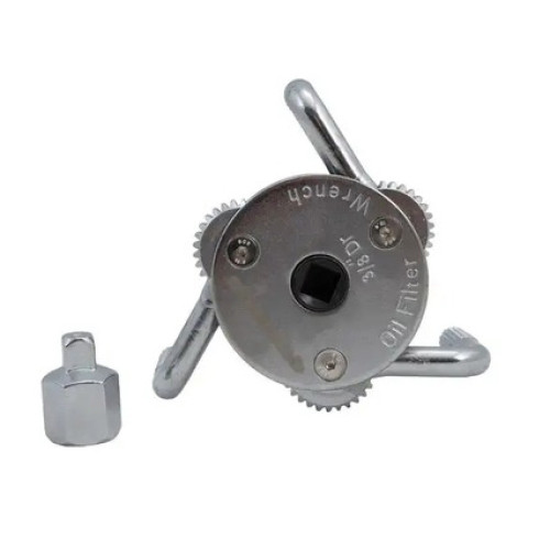 Знімач масляного фільтру "краб" 80–120мм. QUATROS QS60034