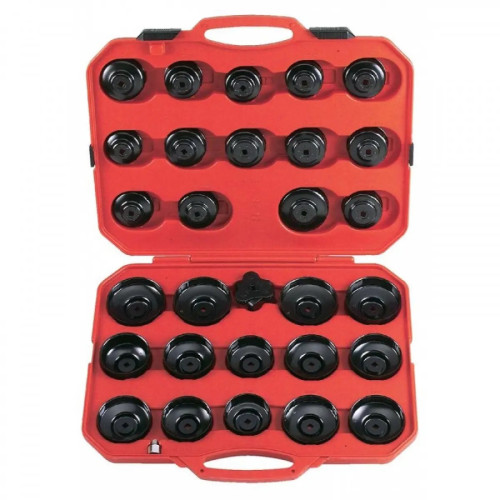 Набор съёмников для масляного фильтра (крышка) 30ед. FORCE 61917 F