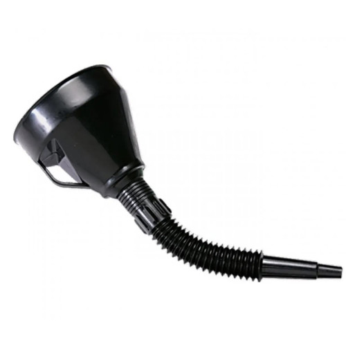 Лейка пластмассовая с гибким носиком и сеткой,для топливно-смазочных материалов. Kbglobal KB03884