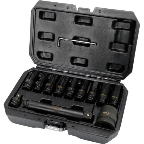 Набір уарних насадок YATO TORX, HEX 1/2