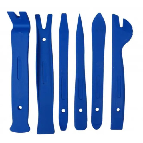 Съёмники обивки автомобиля,6шт. Kbglobal KB01115