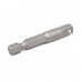 Адаптер 1/4" L=50мм (для головки 1/4") на шуруповерт, 1шт FORCE 8092250 F