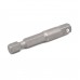 Адаптер 1/4" L=50мм (для головки 1/4") на шуруповерт, 1шт FORCE 8092250 F