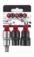 Набор специальных головок 1/2" для тормозных систем Bendix и Girling, 3 предмета. FORCE 4036 F
