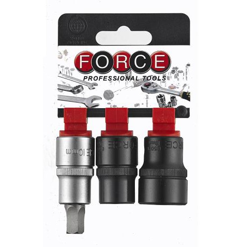 Набор специальных головок 1/2" для тормозных систем Bendix и Girling, 3 предмета. FORCE 4036 F