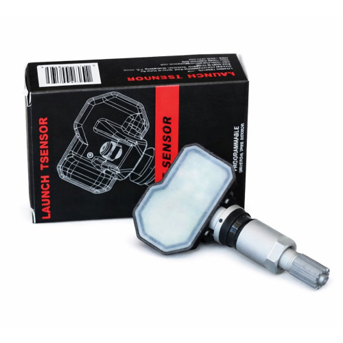 Датчик давления в шинах программируемый,универсальный RF TPMS Launch 433/315 МГц (хром,металл). LTR-03-CHROME