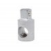 Переходник с 3/8" на 3/8" с отверстием FORCE 80633 F