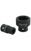 Головка торцевая ударная 1/2",30мм,6-гранная, короткая, длина 46мм. TOPTUL KABA1630
