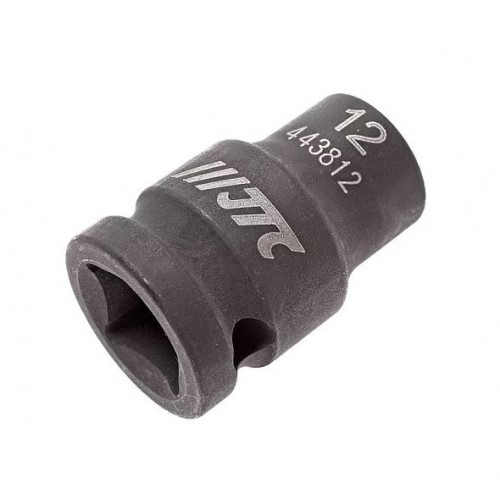 Головка торцевая ударная 1/2", 6-гранная,12мм. 443812 JTC