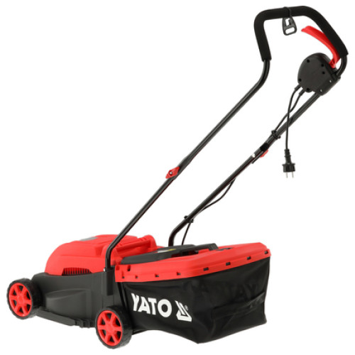 Газонокосилка сетевая 1200Вт,32см,травосборник 30л. YATO YT-852081