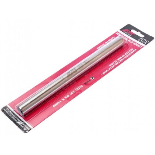 Головка свічкова глибока 14мм,12-гранна,квадрат 3/8",довжина 250мм. 1539 JTC