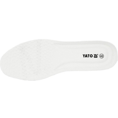 Туфли рабочие кожаные YATO PLATO S3S, размер 39. YT-80660