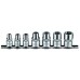 Набор головок E-профиль TORX E6-E16,квадрат 1/4" и 3/8", 7шт. FORCE 3074 F