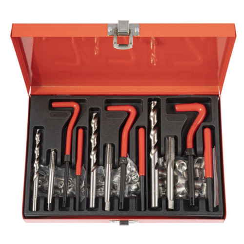 Комплект для восстановления резьбы (M6–M10). QUATROS QS14206A