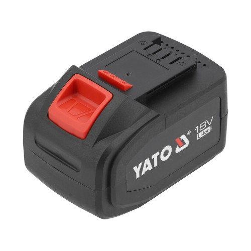 Аккумулятор для электроинструмента YATO: Li-Ion 18 В, 9 А/Ч, 162 ВтГод [YT-828465]