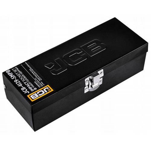 Набор ударных головок 12 ед. 1/2" (6-гр.) (10,12,13-19,21,22,24 мм) JCB Tools JCB-4129-5MPB