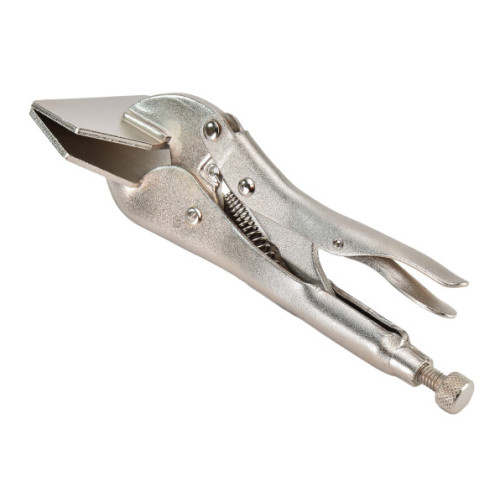 Кліщі з фіксатором,плоскі губки 200мм. TOPTUL DAAV1A08