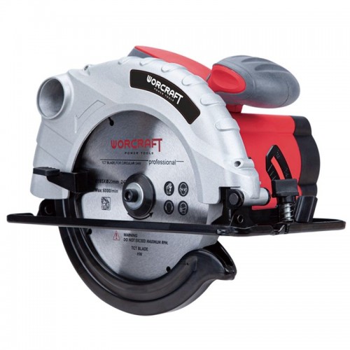 Пила циркулярна-1300 Вт, диск-185 мм, 4500 об/хв, WORCRAFT CS13-185A