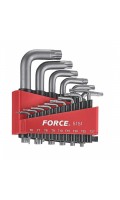 Набір ключів TORX Г-подібних Т6-Т60 15од. FORCE 5151 F