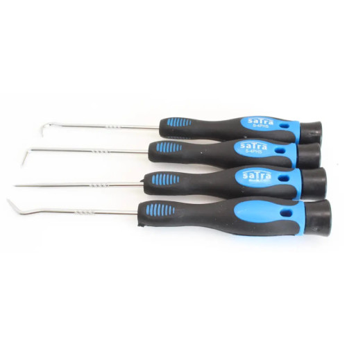 Набор крюков для снятия уплотнений, 4шт. SATRA S-4PHS