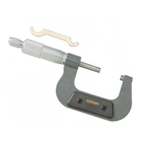 Микрометр механический 50–75мм (0,01мм). FORCE 5096P9075F