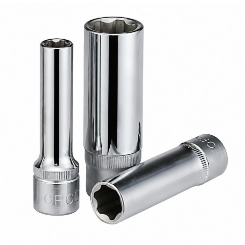 Головка торцева 3/8",Surface Drive, глибока,розмір 12мм, довжина 63мм. FORCE 5376312 F