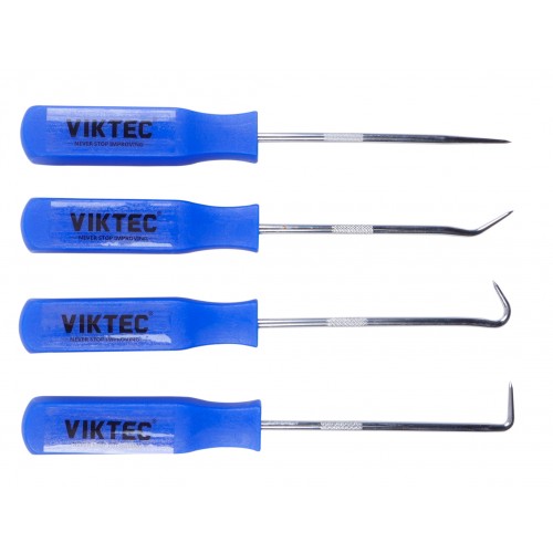 Набор шил и крючков для сальников 4ед. VIKTEC VT07053