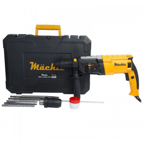 Перфоратор 1250 Вт 3,8 Дж 4800 уд/мин (DFR/SDS-plus) Machtz MRH-1250S DFR