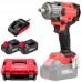 Ударный аккумуляторный гайковерт 1/2'', 850Нм + 2 АКБ (ONE FOR ALL) WORCRAFT XCUBE006