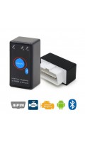 Диагностический Bluetooth мини  сканер с кнопкой ON/OFF OBD2 1.5 ELM327