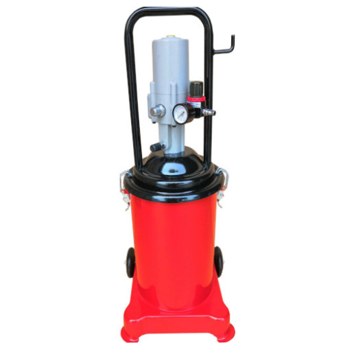 Нагнетатель консистентной смазки с пневмоприводом (12л). G.I. KRAFT AGL-12