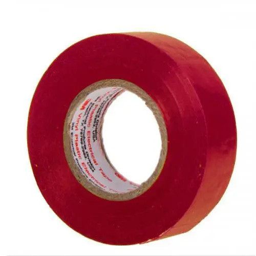 Изоляционная лента ПВХ 19мм × 18м × 0,13мм,красная. 3M 9260
