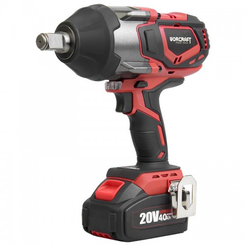 Аккумуляторный бесщеточный гайковерт 3/4" 1800 Нм WORCRAFT CIW-S20LiB-1800 + 2 акб XCUBE007