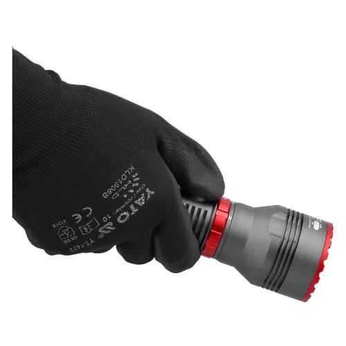 Фонарь LED-диодный YATO Li-Ion 3.7 В, 4 АГод, 10Вт, зарядка от USB-C YT-085602