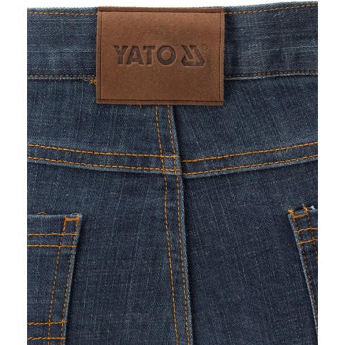 Брюки рабочие MARА Stretch Jeans YATO: размер M. YT-79081