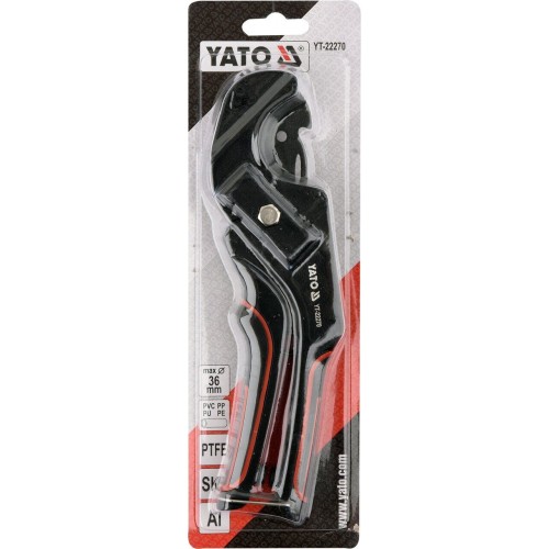 Ножницы для резки ПВХ труб 36 мм YATO YT-22270