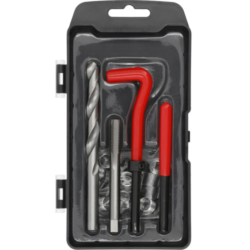 Набор инструмента для ремонта резьбы (М10×1.25),30 предметов.YATO YT-17683