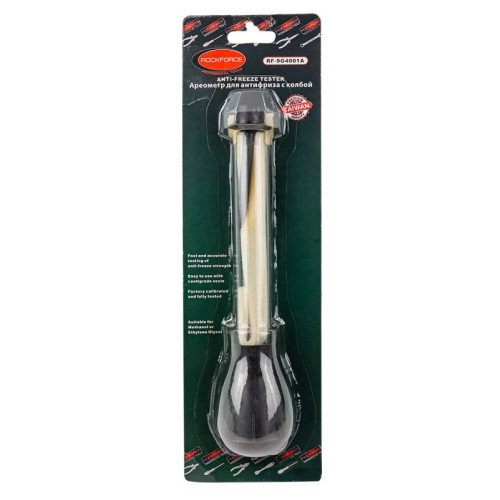 Ареометр для антифриза с колбой. ROCKFORCE RF-9G4001A