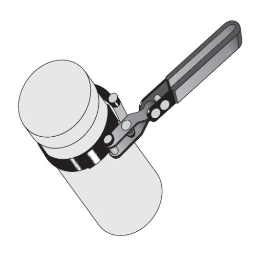 Съёмник масляных фильтров ленточный 60-73мм. YATO YT-0820