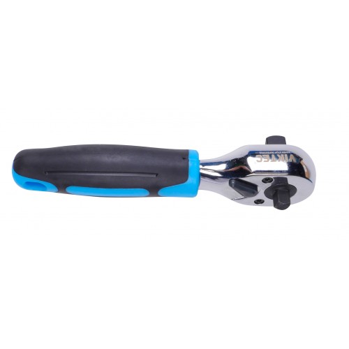 Трещотка двусторонняя 1/4" и 3/8" 72зубца VT13052 VIKTEC