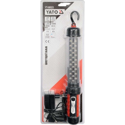 Светодиодная лампа 26 led NI-MH 3.6v 1200mAh YATO YT-08523