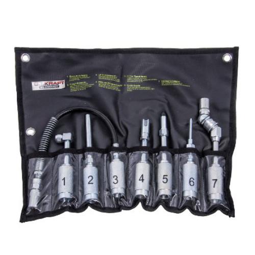Набор аксессуаров для шприц-маслёнки 7ед. G.I. KRAFT K-410