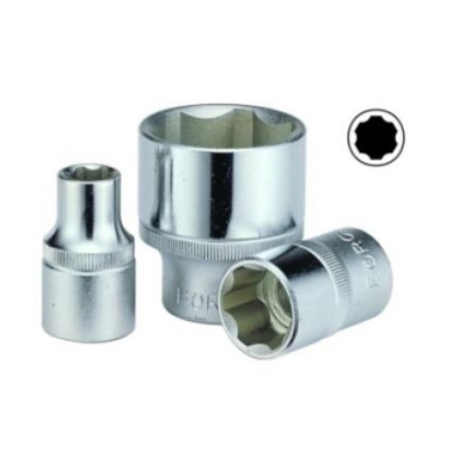 Головки торцевые Surface Drive,квадрат 3/8". FORCE 53708 F Series