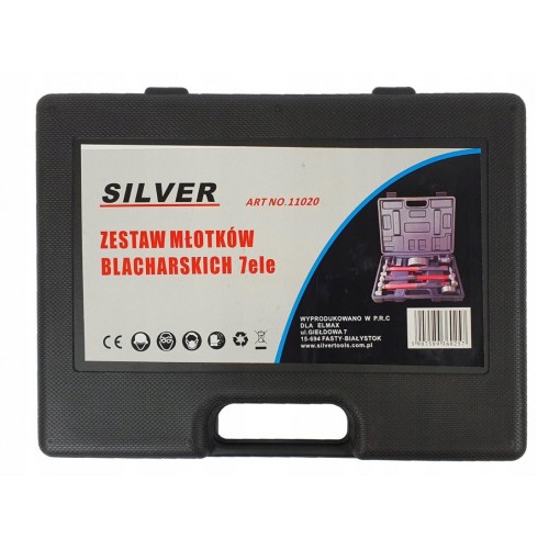Набор рихтовочный, 7ед. SILVER S11020