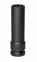 Головка торцевая ударная глубокая 1/2",12-гранная,8мм, длина 85мм. FORCE 4488508 F