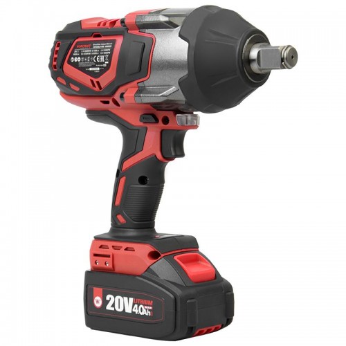 Аккумуляторный бесщеточный гайковерт 3/4" 1800 Нм WORCRAFT CIW-S20LiB-1800 + 2 акб XCUBE007