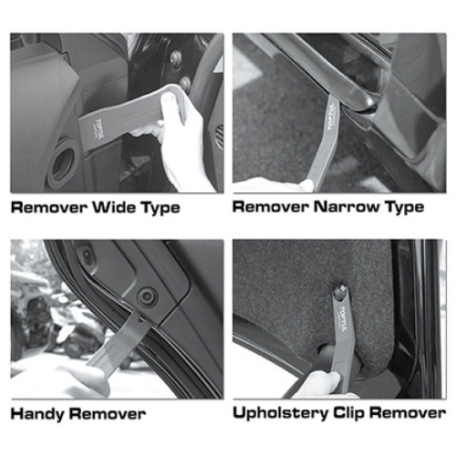 Набор приспособлений для снятия облицовок панелей,5 предметов. TOPTUL JGAS0501