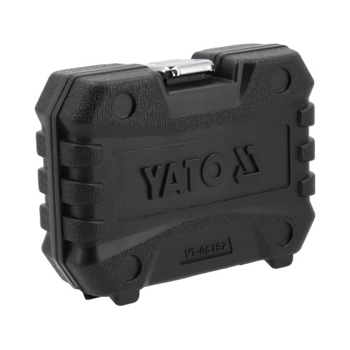 Набір головок торцевих TORX Plus YATO Е4-Е32, квадрати: 1/4", 3/8", 1/2", 19 шт.
