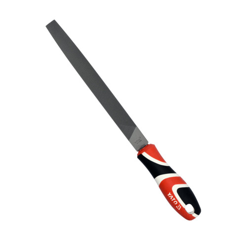 Напильник по металлу плоский,конический 200мм. YATO (YT-62229)